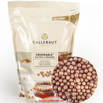 Crispearls соленая карамель Barry Callebaut
