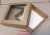 Коробка для пряников 15х15х4 крафт с окном