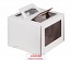 Коробка для торта 30х30х19 с окном (ОПТ. Цена за 50 коробок)