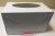 Коробка на 2 капкейка с окном - белая