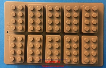 Силиконовая форма для шоколада - Лего