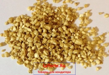 Воздушный карамелизированный рис - Золото